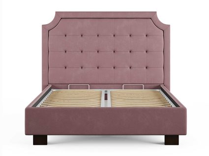 Кровать Сонум Elysium Экокожа Коричневый (с основанием) 160х200