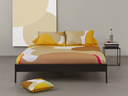 Наволочка Tkano Freak Fruit горчичная 2 шт. 70х70