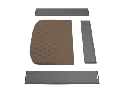 Кровать Lonax Венеция велюр Dolly-13 (с основанием) 140х200