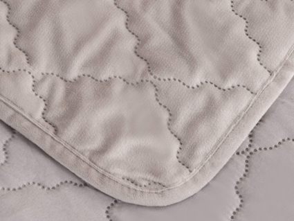 Покрывало Софи де Марко Деметра (светло серое) 160х220