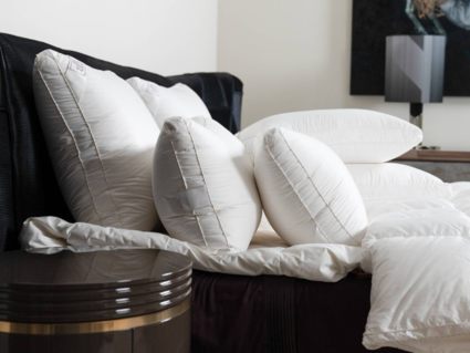 Подушка German Grass King Down Grass трехкамерная 3D с бортиком упругая 50х70