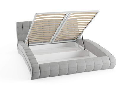 Кровать Сонум Milano Кашемир Латте (с подъемным механизмом) 120х190