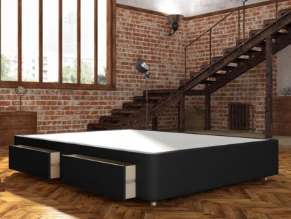 Кровать Mr.Mattress Site Box экокожа Black 276