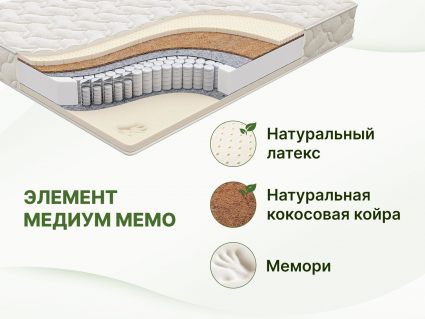 Матрас Димакс Элемент Медиум Мемо 180х190
