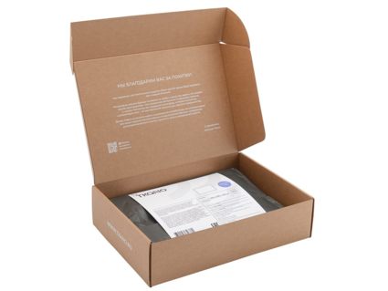 Наволочка Tkano Полярный цветок сиреневая 2 шт. 70х70