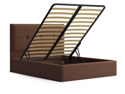 Кровать Lonax Алегра велюр Dolly-3 (с подъемным механизмом) 140х200