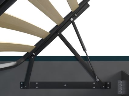 Кровать Lonax Кармела велюр Dolly-2 (с подъемным механизмом) 140х190