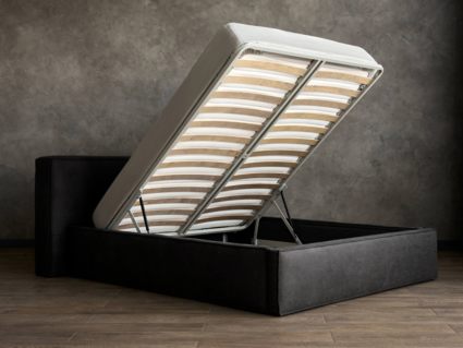 Кровать Сонум Europa Кашемир Латте (с подъемным механизмом) 90х190