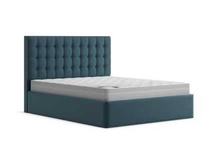 Кровать Lonax Аврора велюр Dolly-8 (с основанием) 120х195