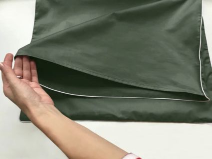 Наволочка Primavelle Satin Luxe (сицилийская олива) 497