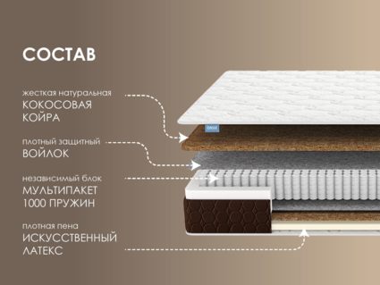 Матрас Димакс Мега Лайт хард 32