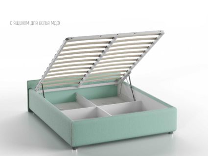 Кровать Nuvola Alba Velutto 14 (с подъемным механизмом) 140х190