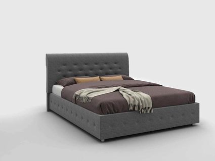 Кровать Sleeptek Premier 1 Экоожа Black 264