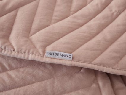 Покрывало Софи де Марко Мориц (пудра) 160х220