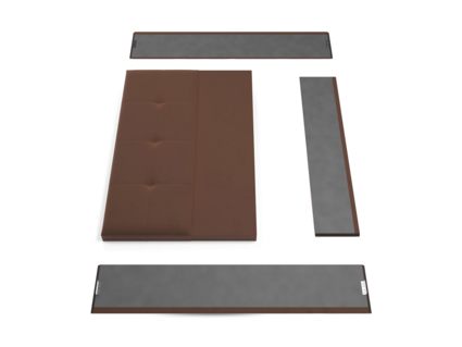 Кровать Lonax Алегра велюр Dolly-17 (с основанием) 120х195