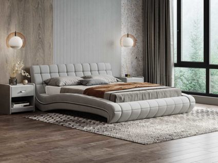 Кровать Сонум Milano Кашемир Латте 