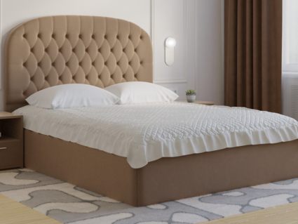 Кровать Lonax Венеция велюр Dolly-17 (с основанием) 120х195