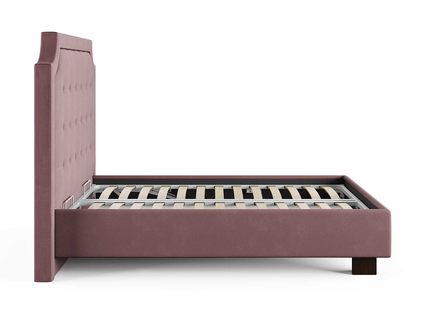 Кровать Сонум Elysium Экокожа Коричневый (с основанием) 160х200