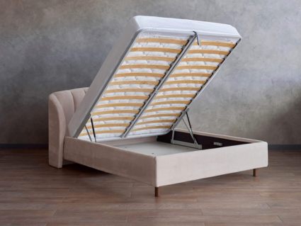 Кровать Сонум Valencia Кашемир Латте (с подъемным механизмом) 160х190