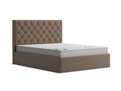 Кровать Lonax Элоиза велюр Dolly-13 (с основанием) 200х195