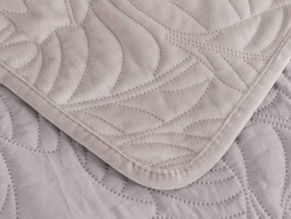 Покрывало Софи де Марко Мелисса (светло серое) 160х220