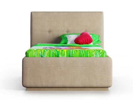 Кровать Nuvola Bianco Bravo cream (с подъемным механизмом) 90х190