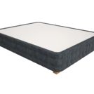 Кровать Mr.Mattress Twin Box велюр Grey 160х190