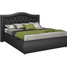 Кровать Sleeptek Premier 6 Экокожа Black 120х190