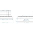 Кровать Lonax Адель велюр Dolly-2 (с подъемным механизмом) 160х200